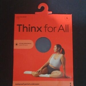Thinx for All Leakproof Underwear in Black